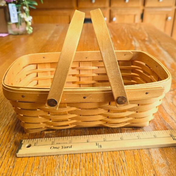 Longaberger Basket 2001 Woven Memories Basket - Picture 4 of 10